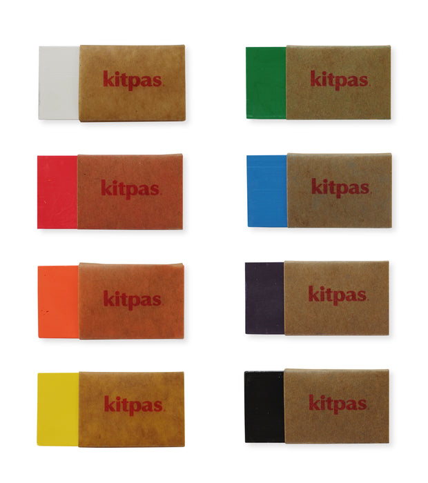 Kitpas Eco-Friendly Crayon Block Set