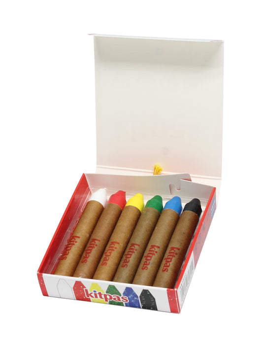 Kitpas Eco-Friendly Pocket Size Crayons Set