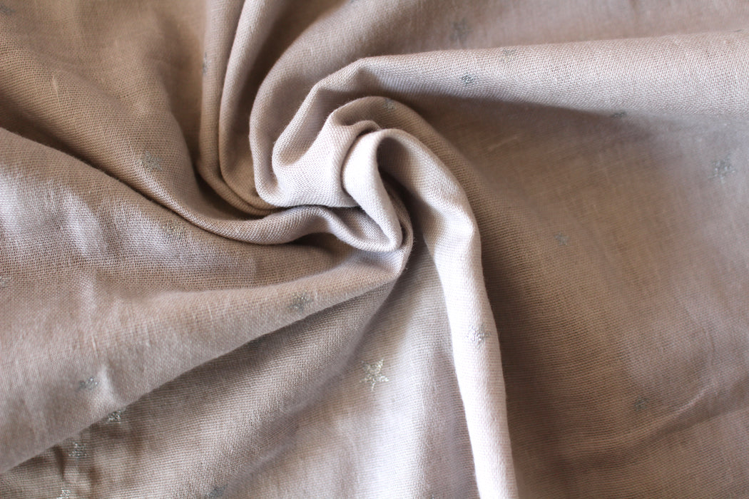 Fabric Scraps - Double Gauze and Linen